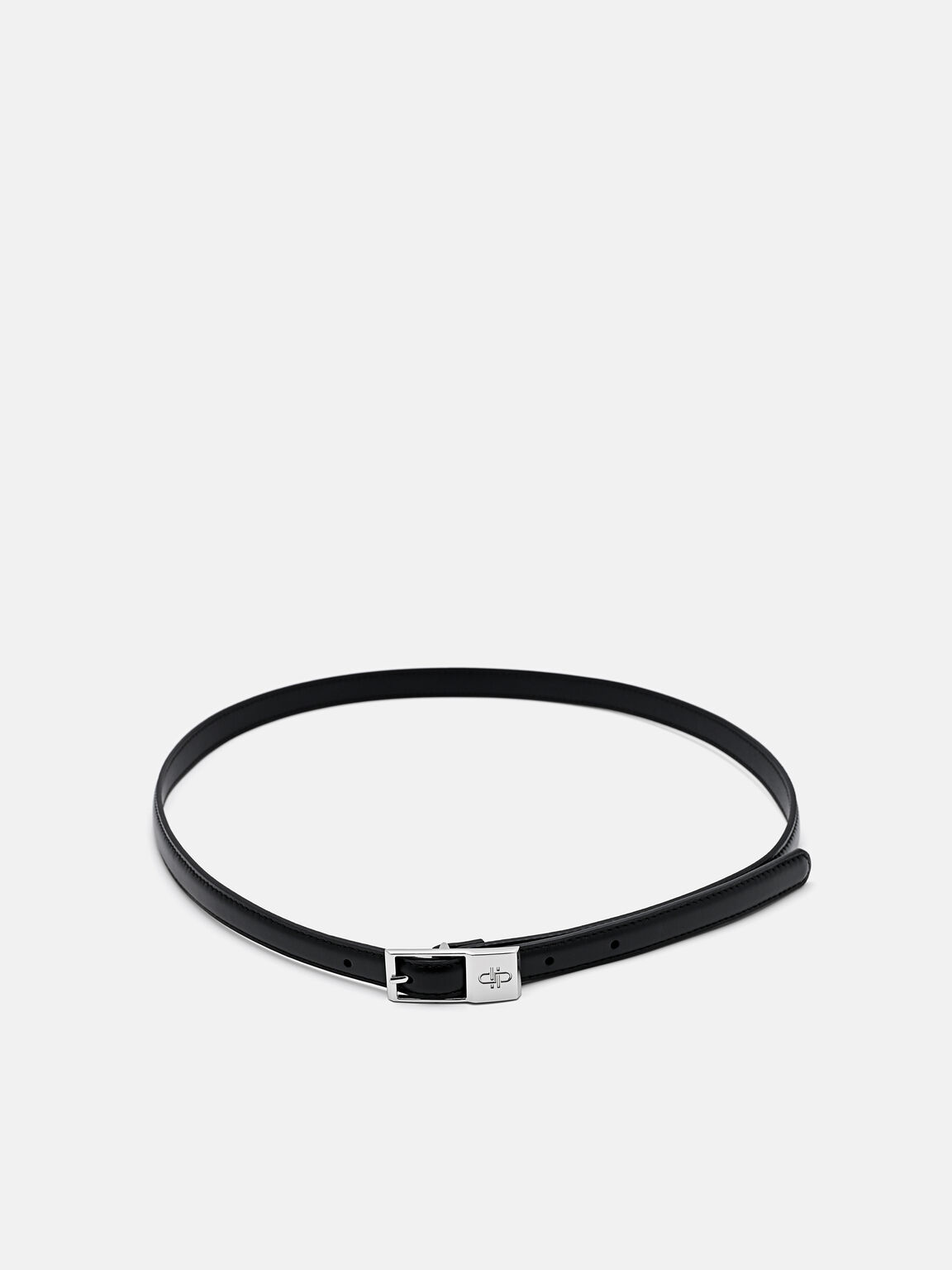 Leather Pin Belt, , hi-res