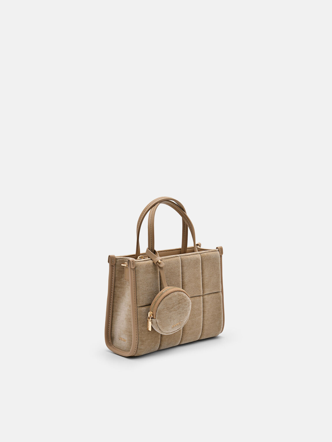 Mini Corduroy Quilted Handbag, 