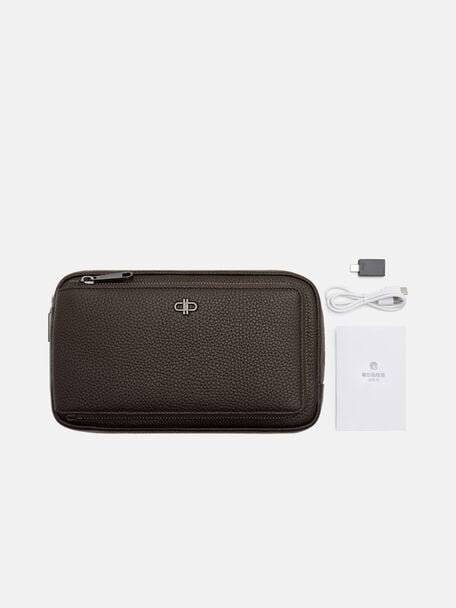 Fingerprint Lock Clutch Bag, , hi-res
