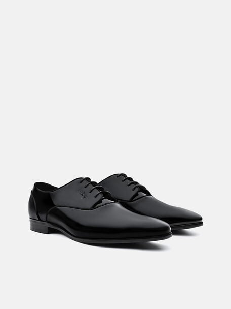 Patent Leather Derby Shoes, , hi-res