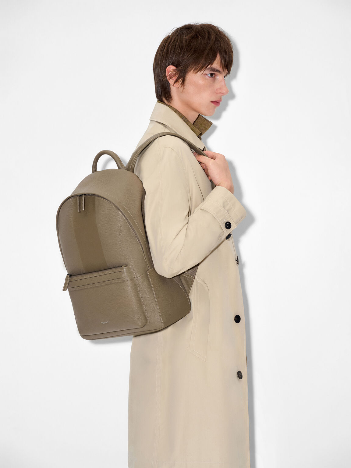 James Leather Backpack, , hi-res