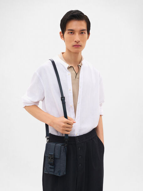 Tex Leather Sling Bag, , hi-res