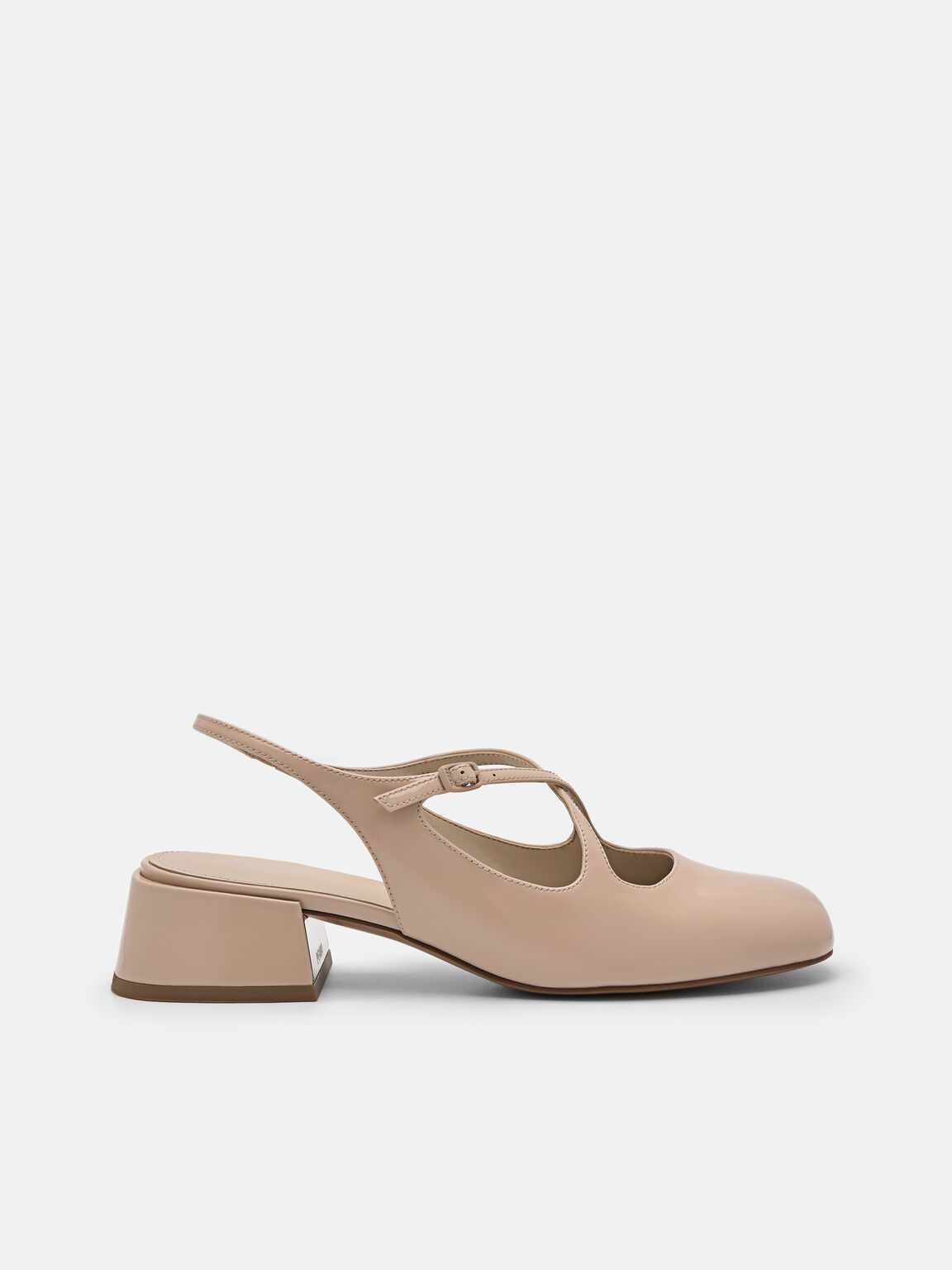 Sepatu Mary Jane Kulit Effie, 