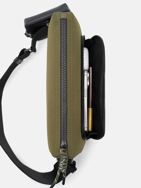 Devon Nylon Crossbody Bag, 