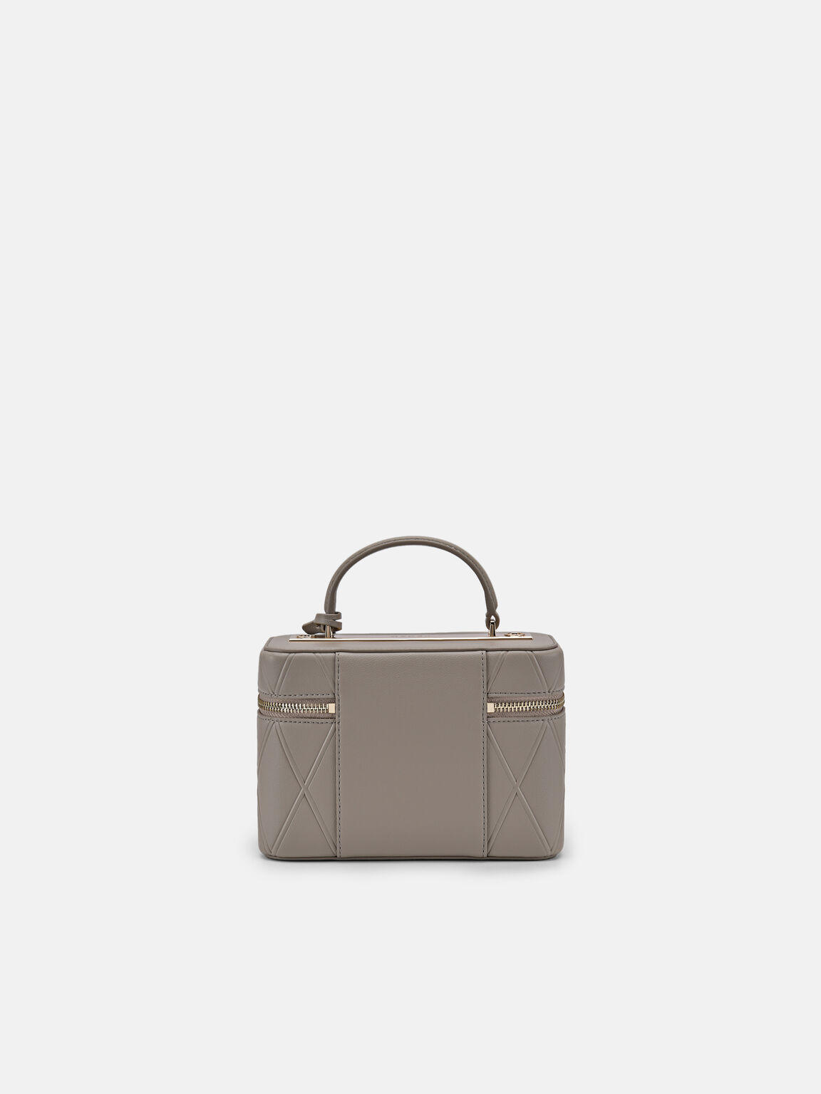 Ari Boxy Shoulder Bag, Taupe