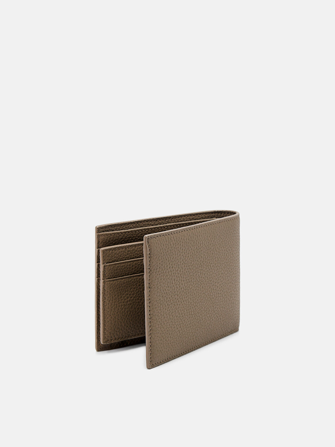 Embossed Leather Bi-Fold Wallet with Insert, 