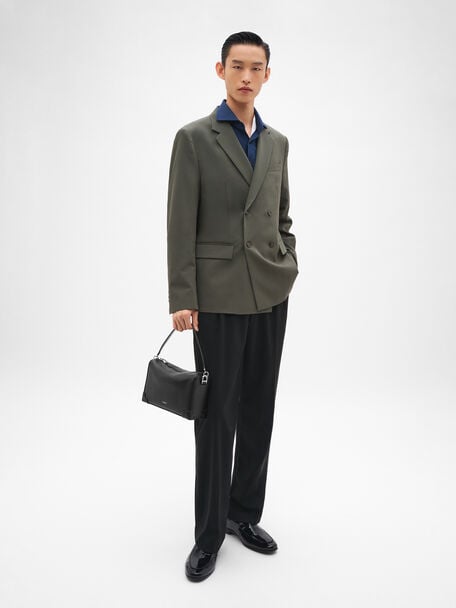 Maven Leather Crossbody Bag, , hi-res