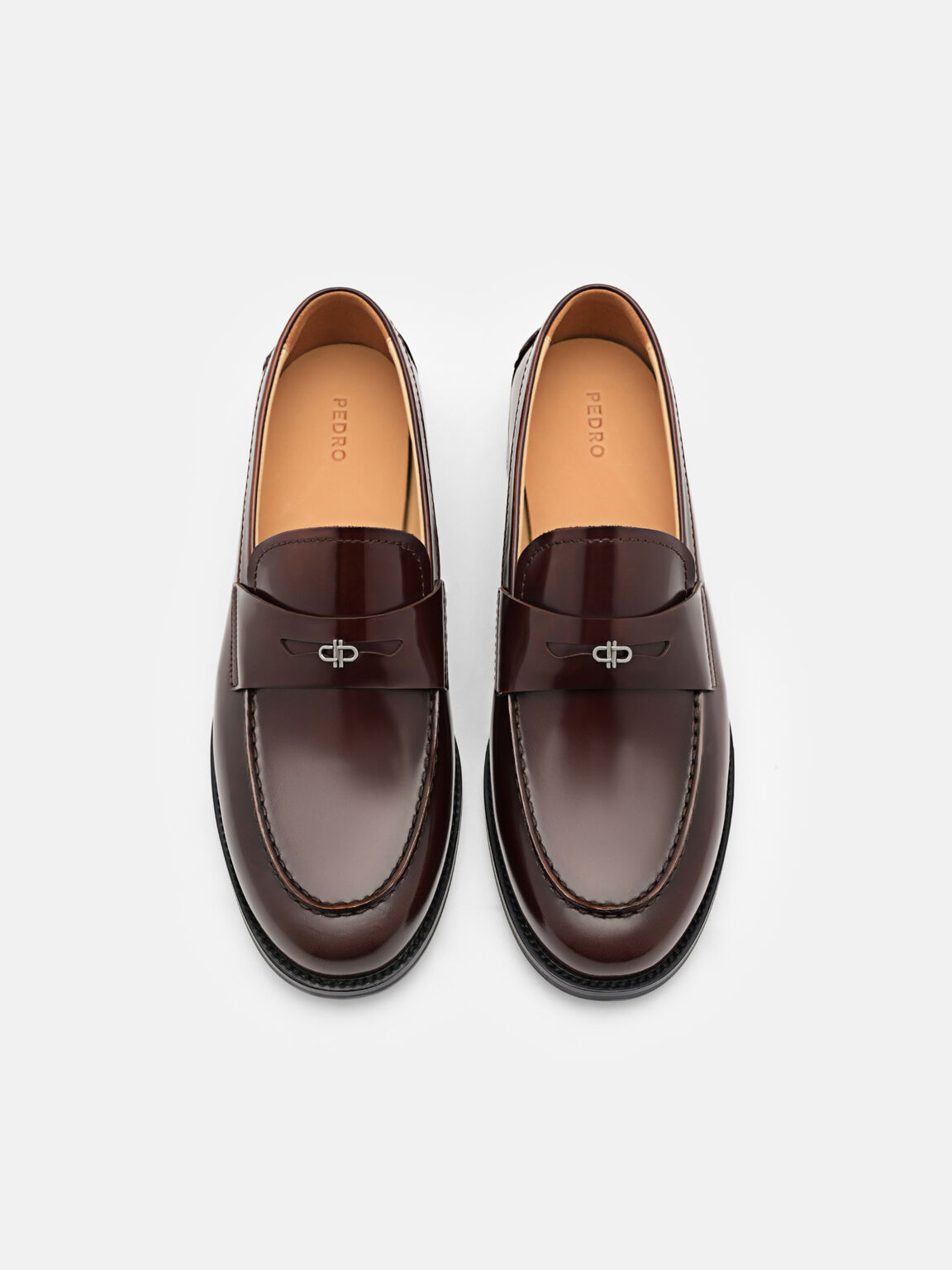 Mackenzie Leather Penny Loafers, , hi-res