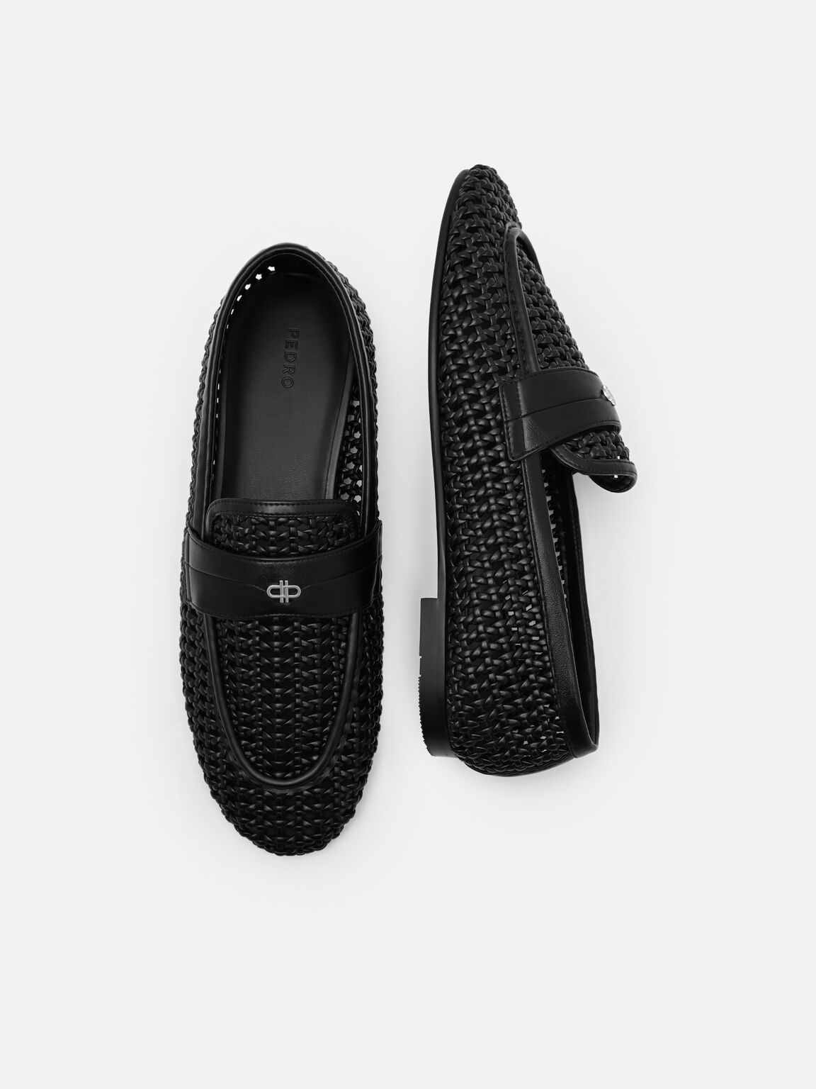 Brynn Loafers Anyaman, 