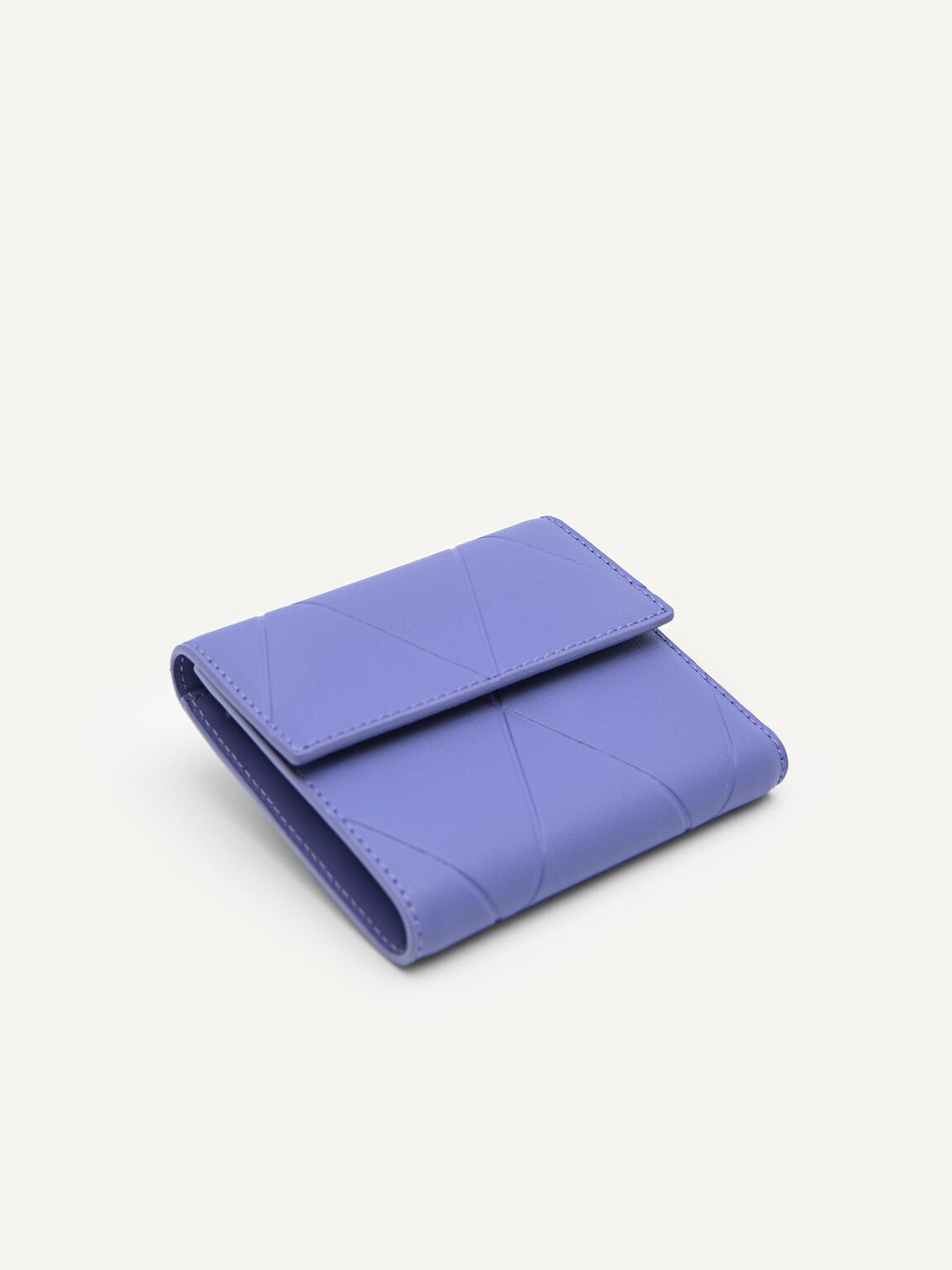 Dompet Tri-Lipat Kulit dalam Pixel, , hi-res