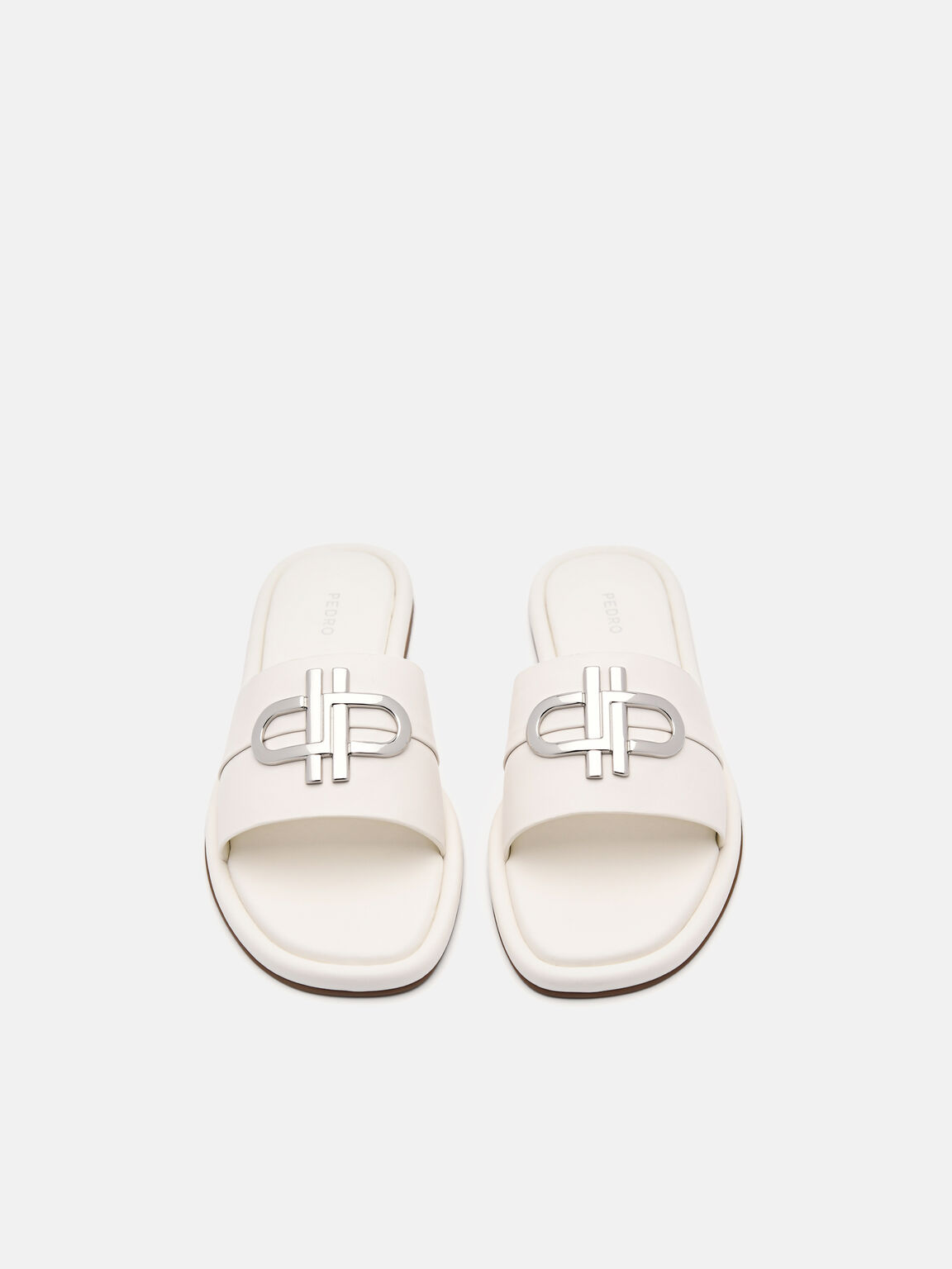 PEDRO Icon Leather Slide Sandals, 