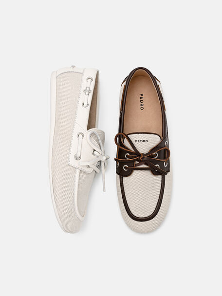 Sepatu Mengemudi Kanvas Dee, , hi-res