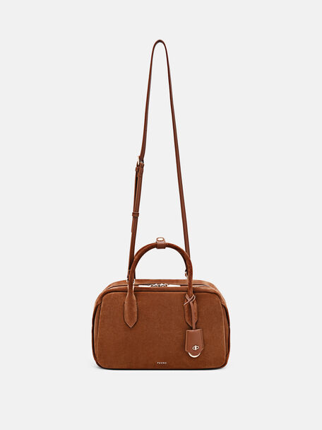 Leather Bowling Bag, , hi-res