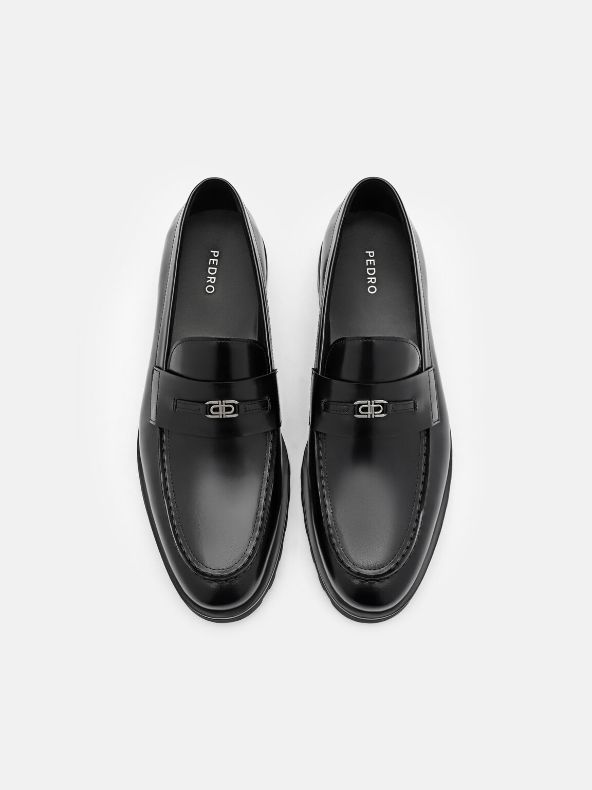 Leather Loafers, , hi-res