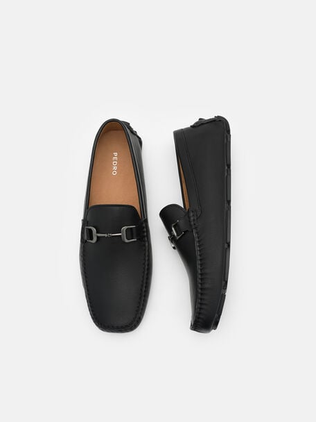 Leather Horsebit Driving Shoes, 