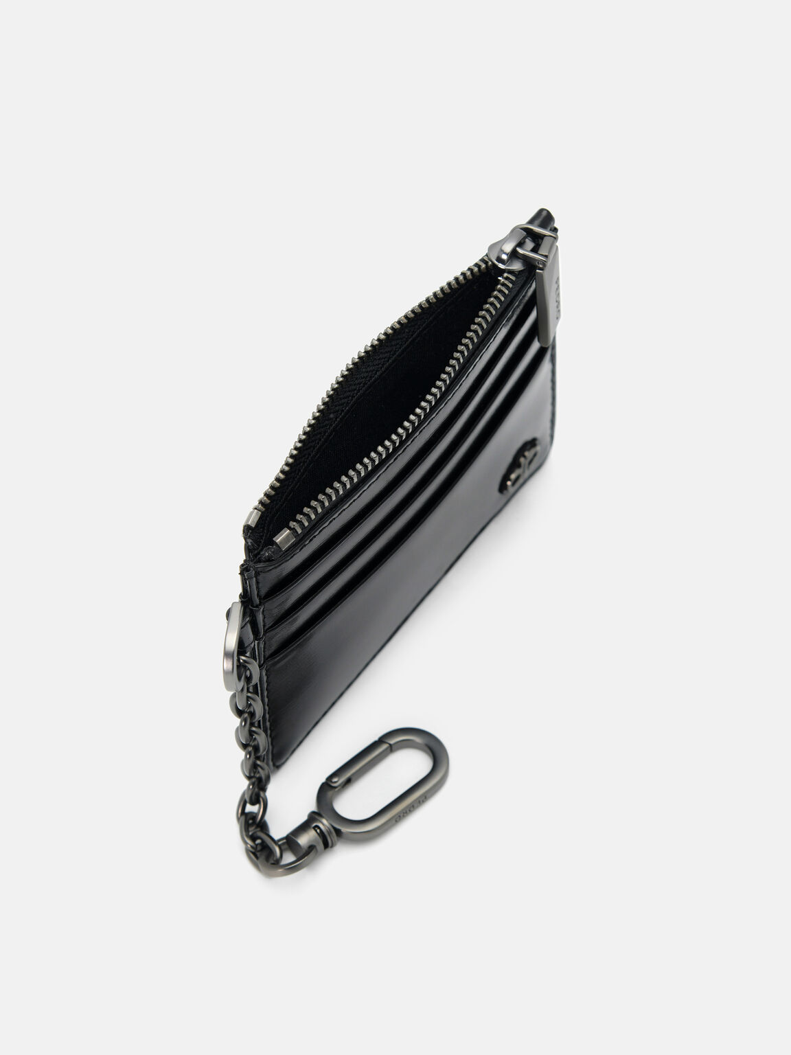 PEDRO Icon Leather Chain Card Holder, 
