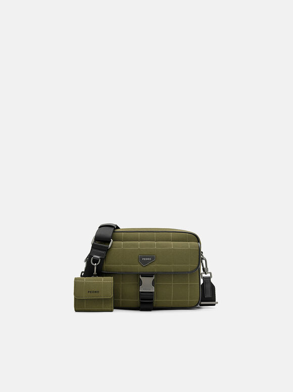 Tas Selempang Kompak Model Ramping, 