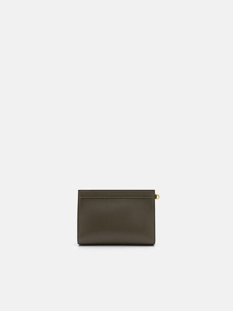 Mini Leather Zip Pouch, , hi-res