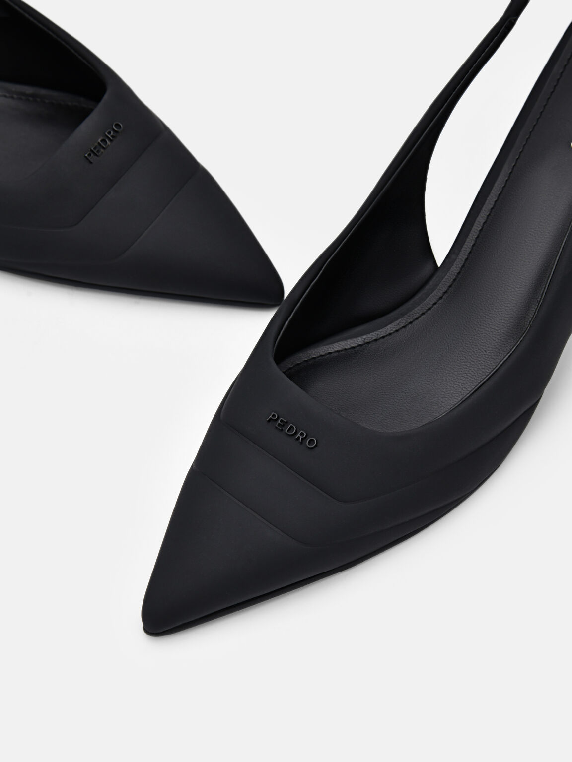 Tessa Leather Pumps, Black