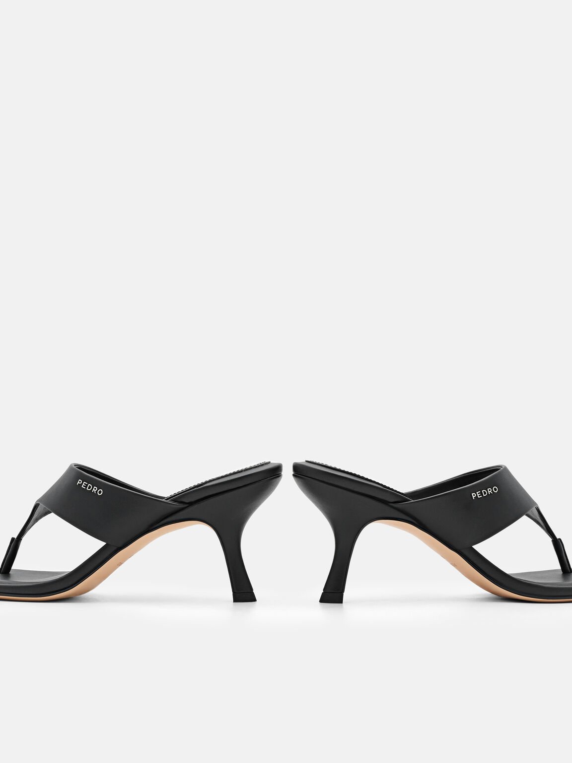 Thong Heel Sandals, , hi-res