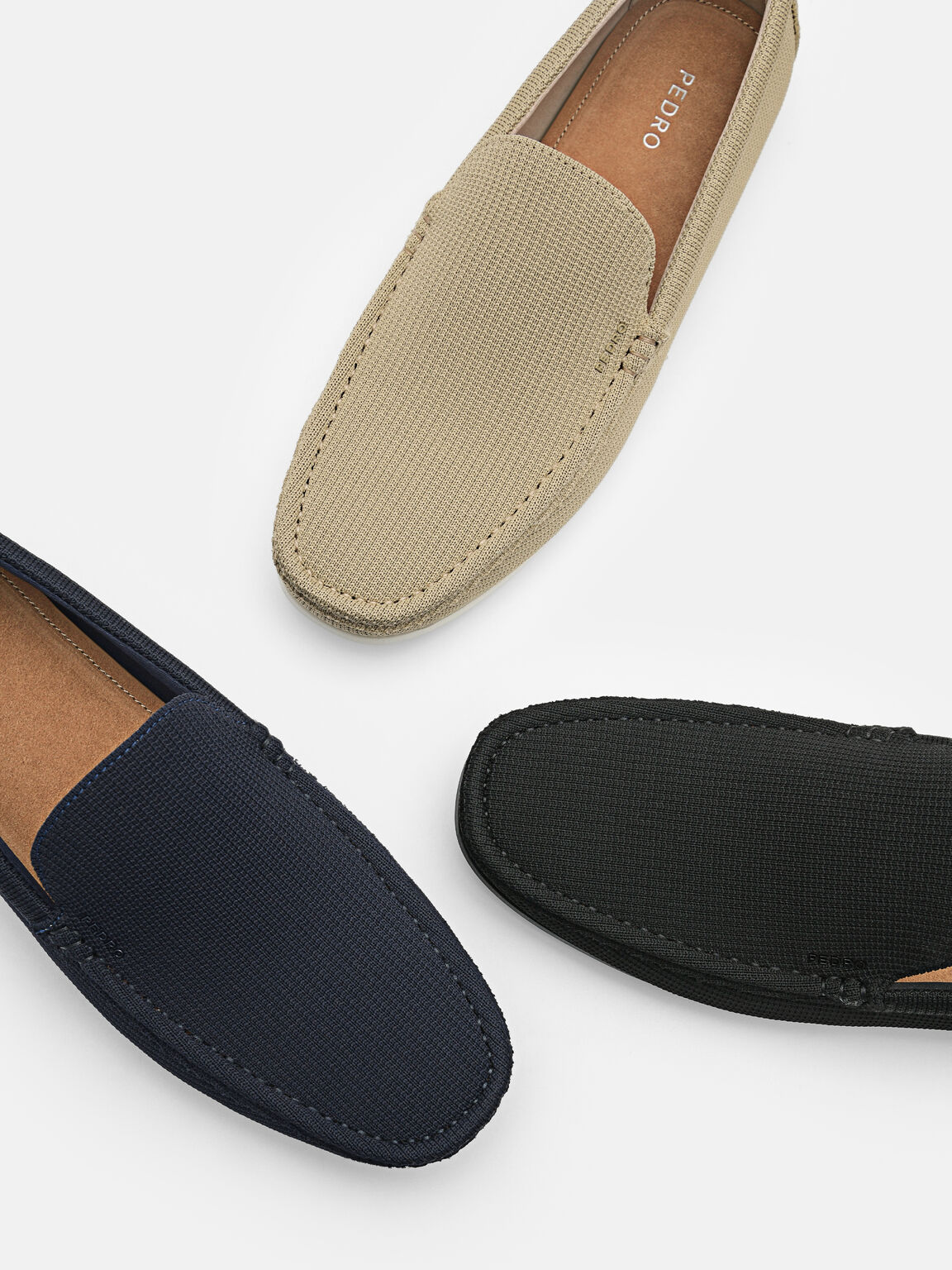 Sepatu Pantofel Kain Rajutan, 