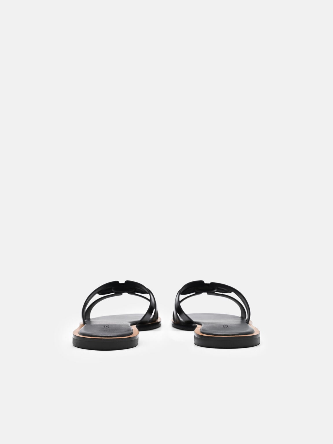 Carmel Sandal Slide Kulit, , hi-res
