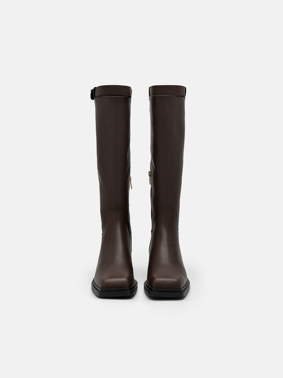 Marion Leather Knee Boots, 