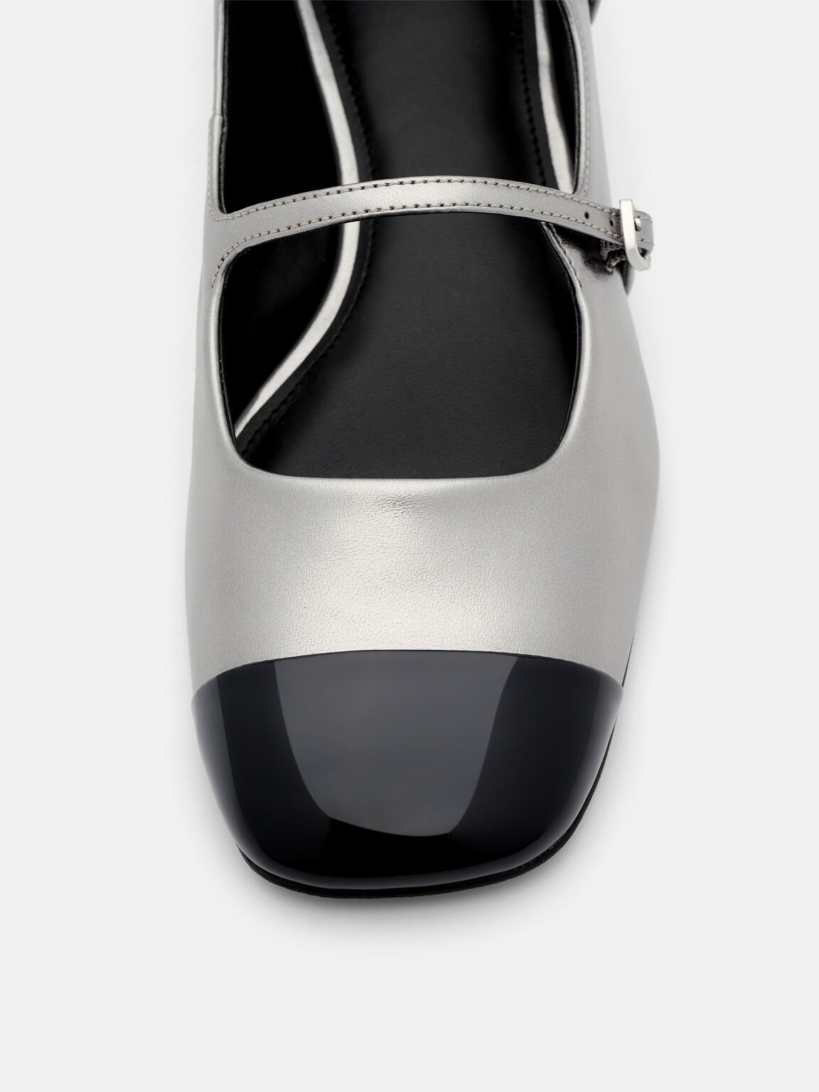 Cap-Toe Ballerina Flats, , hi-res