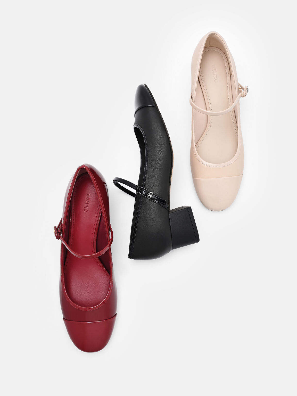 Pump Mary Jane Kulit Claude, , hi-res