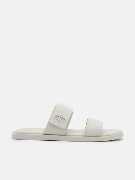 Sandal Slide PEDRO Icon, Taupe
