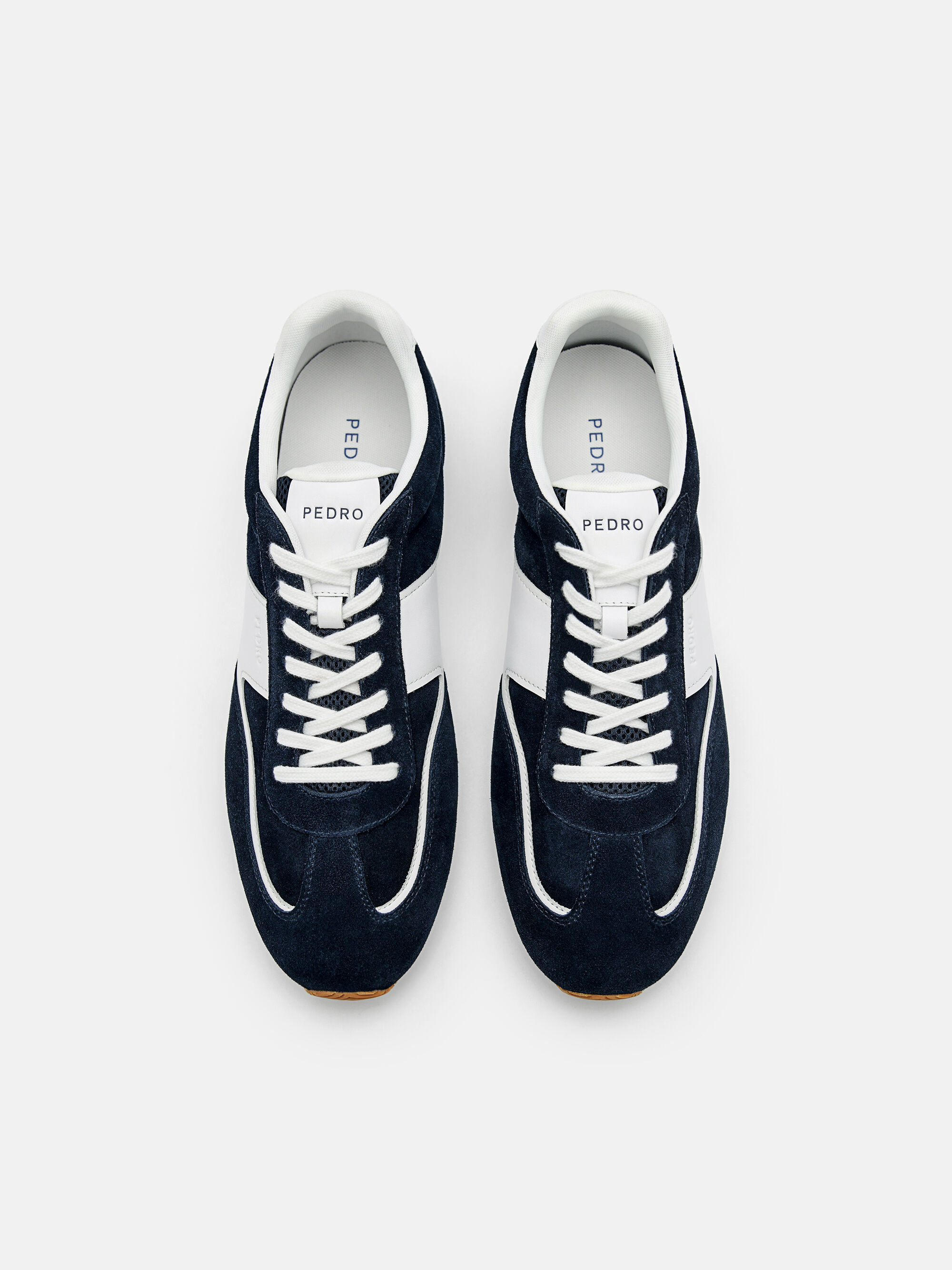 PEDRO★Lewis Suede Sneakers ルイス スエードスニーカー/送料込 Sneakers Suede Lewis Navy - PEDRO ID