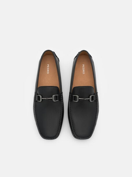 Leather Horsebit Driving Shoes, 
