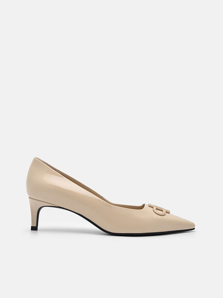 PEDRO Icon Leather Heel Pumps, 