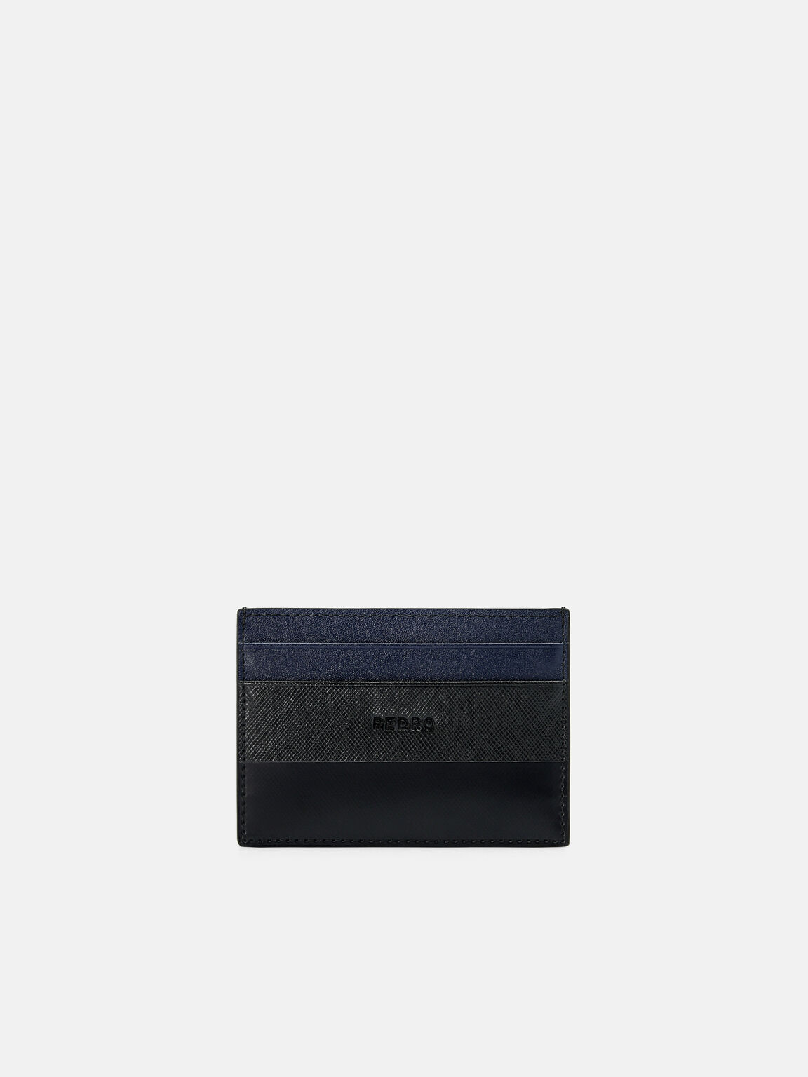 Saffiano Leather Card Holder, 