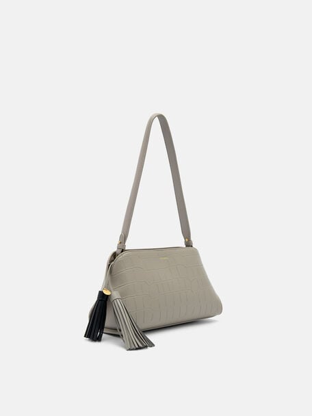 Tassel Shoulder Bag, , hi-res