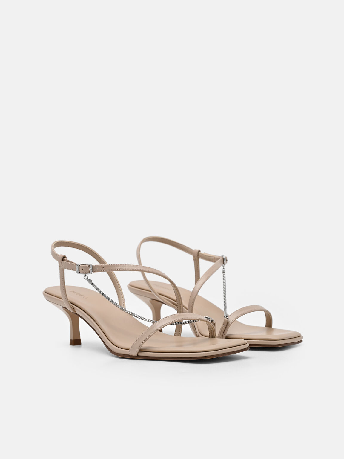 Marland Leather Heel Sandals, 