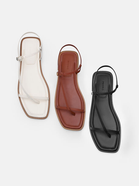 Ashby Sandal Tali Kulit, 