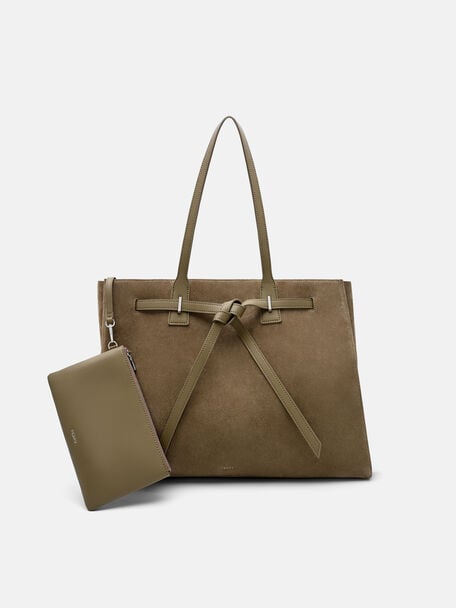 Tas Tote Suede Oversized Demi, , hi-res
