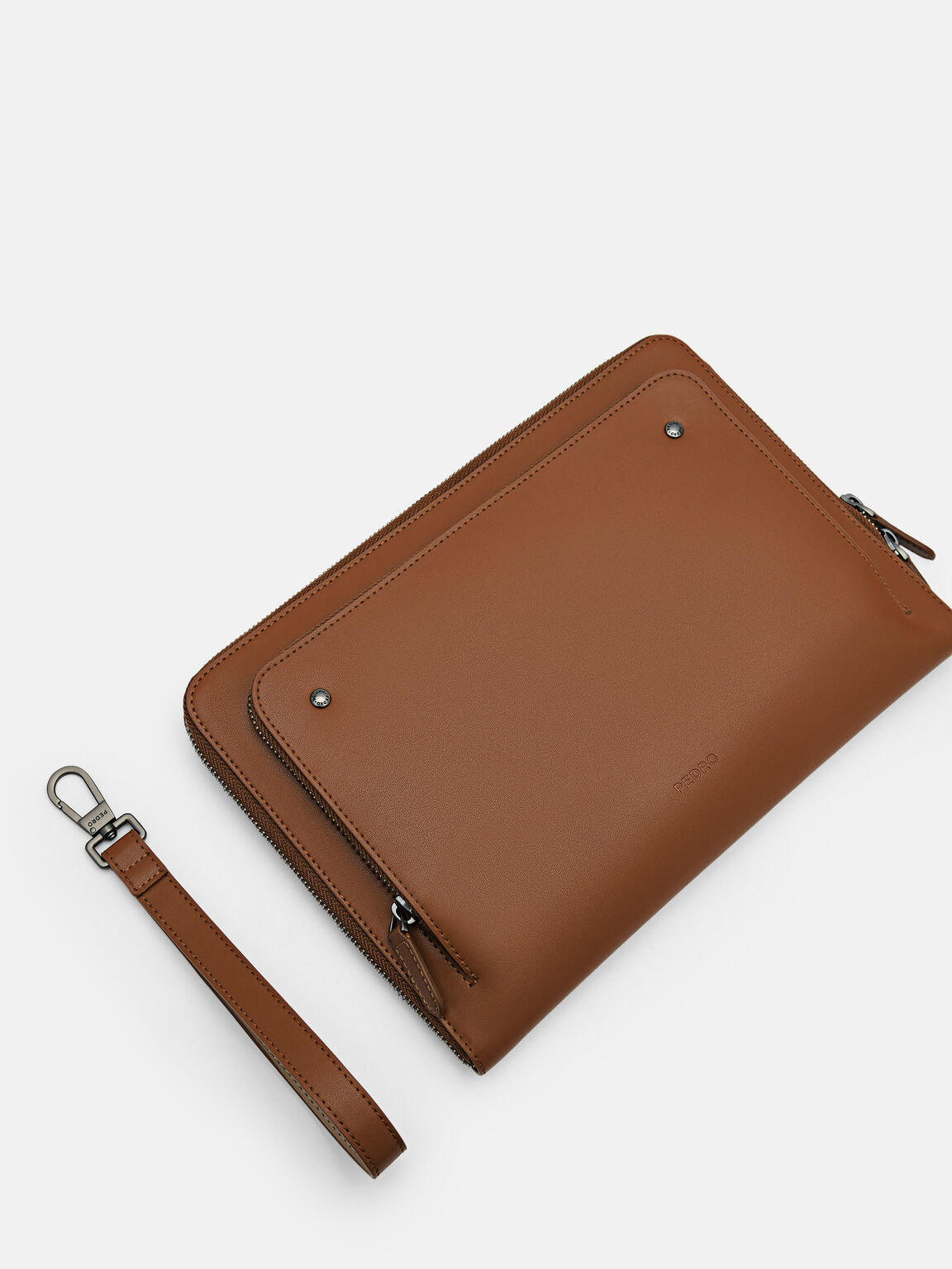 Tas Clutch Kulit, 