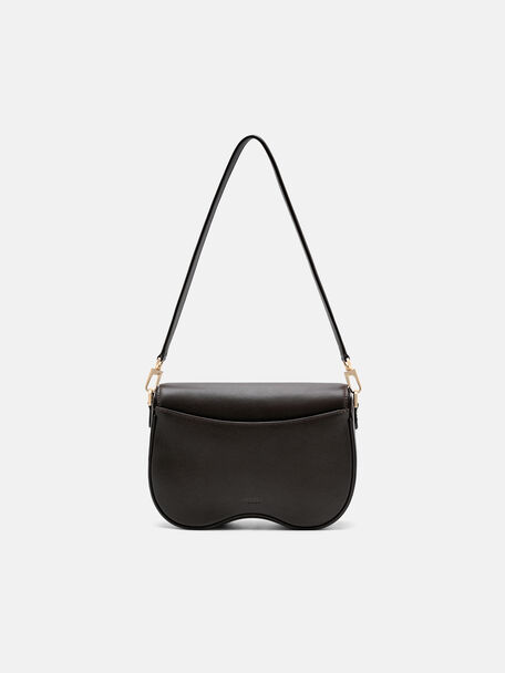 Mount Calf Hair Shoulder Bag, , hi-res