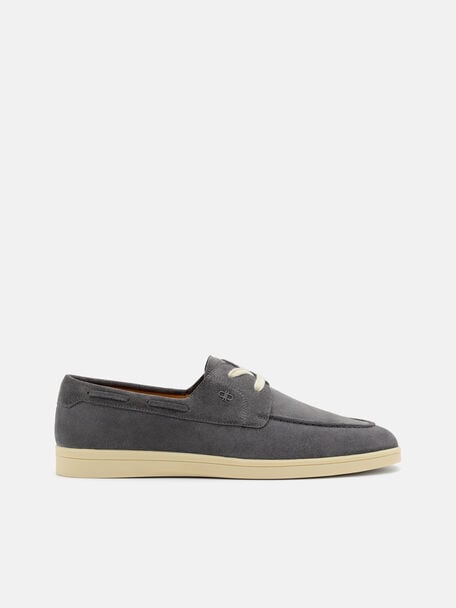 Sepatu Boat Suede Roam, , hi-res