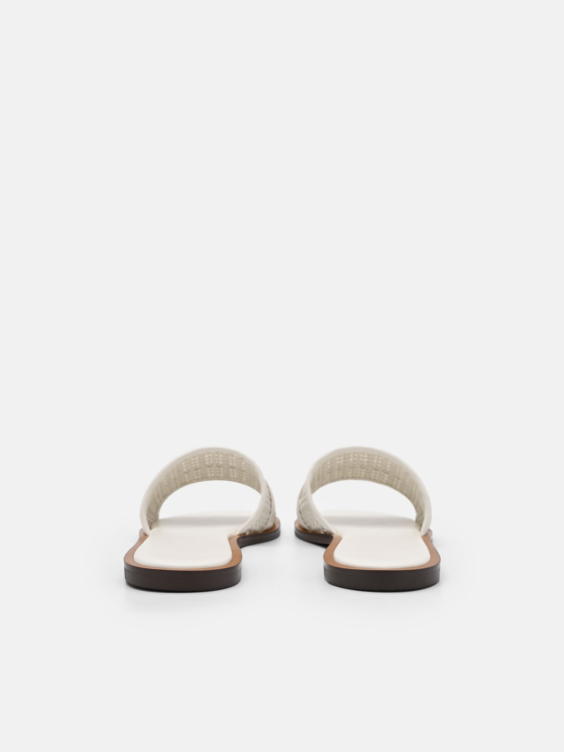 Sadie Woven Slide Sandals, , hi-res