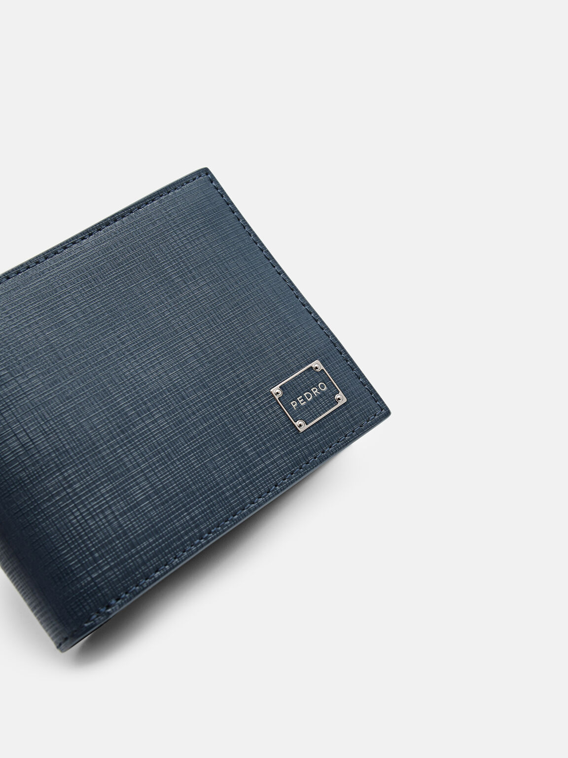 Textured Leather Wallet, 