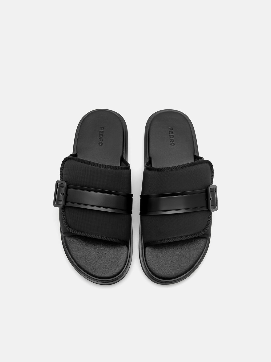 Fabric Slide Sandals, 