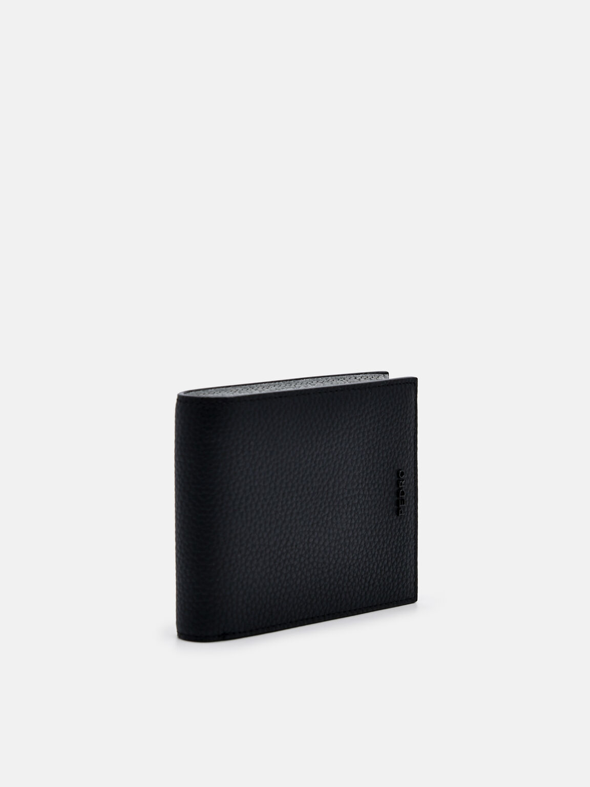 Embossed Leather Bi-Fold Wallet with Insert, 