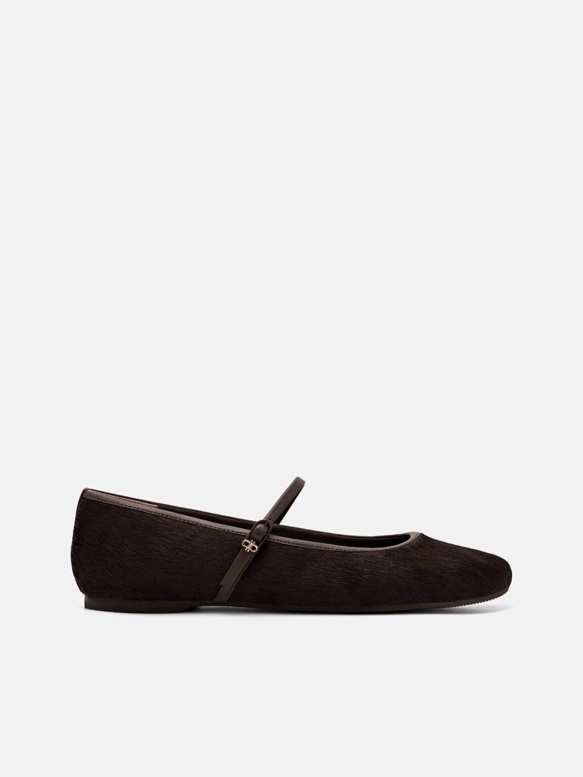 Claude Calf Hair Mary Jane Flats, , hi-res