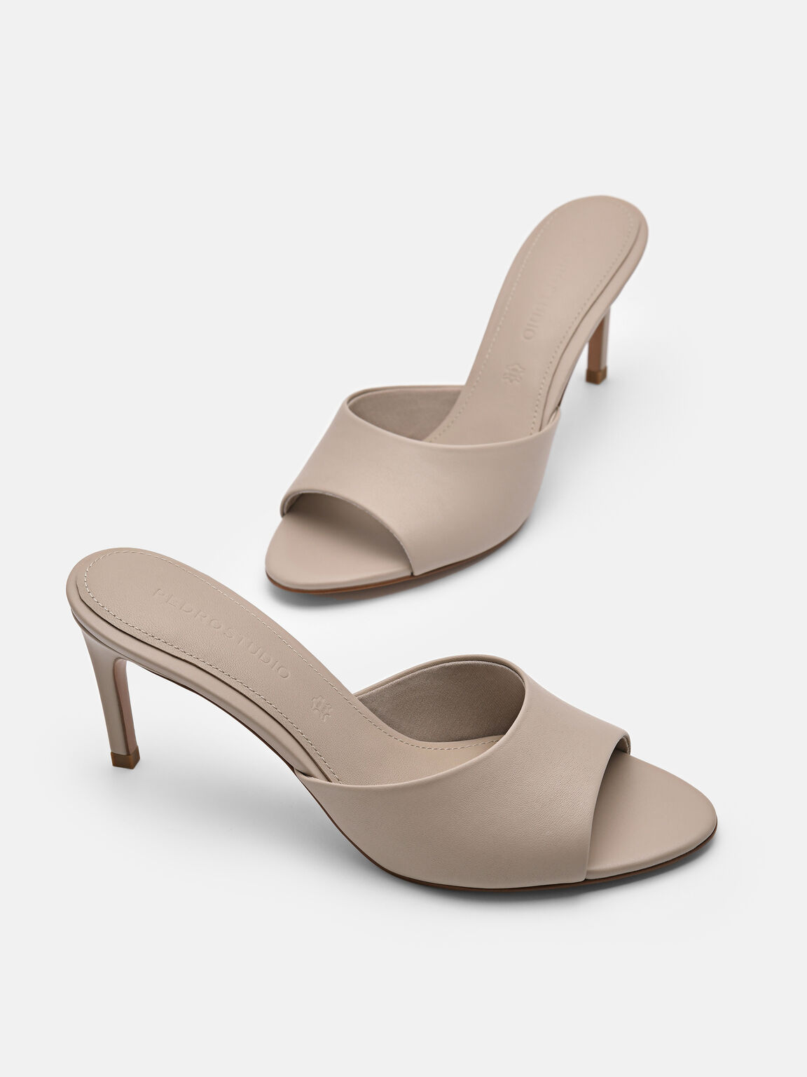 PEDRO Studio Ashley Leather Heel Sandals, 
