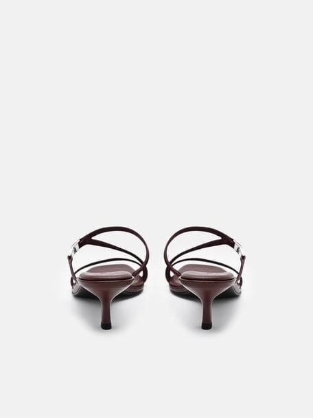 Jatte Leather Heel Sandals, , hi-res