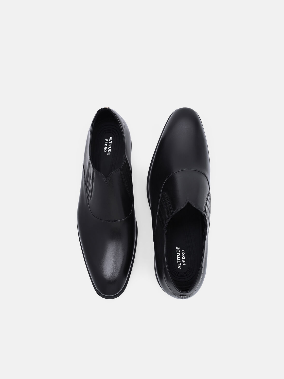 Altitude Burnished Leather Slip-On Dress Shoes, , hi-res