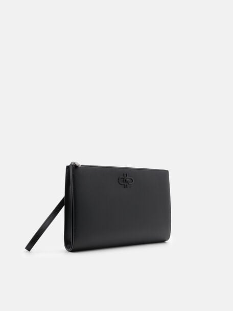 Saffiano Leather Portfolio Bag, 